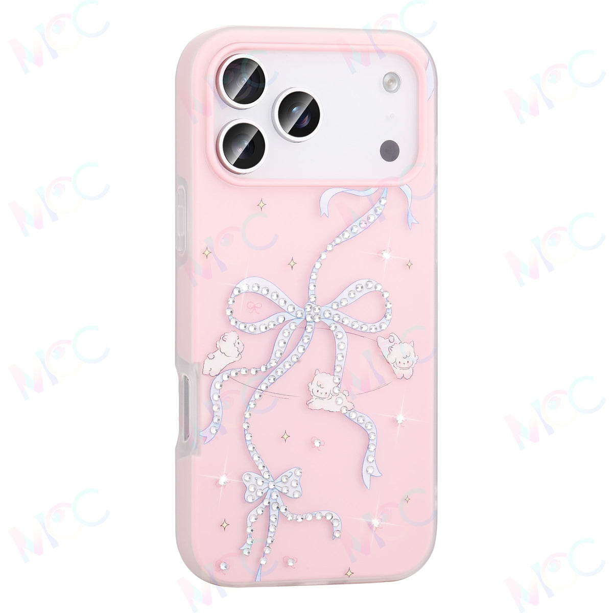 MOPAL Pearl Rhinestone Patterned Plastic Selen Silicone Phone Case for Samsung Galaxy S26 Plus · 2