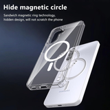 MOPAL MagSafe-Compatible Clear IQ Silicone Case for Samsung Galaxy S26 Ultra · 3
