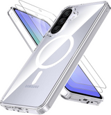 MOPAL MagSafe-Compatible Clear IQ Silicone Case for Samsung Galaxy S26 Ultra · 1