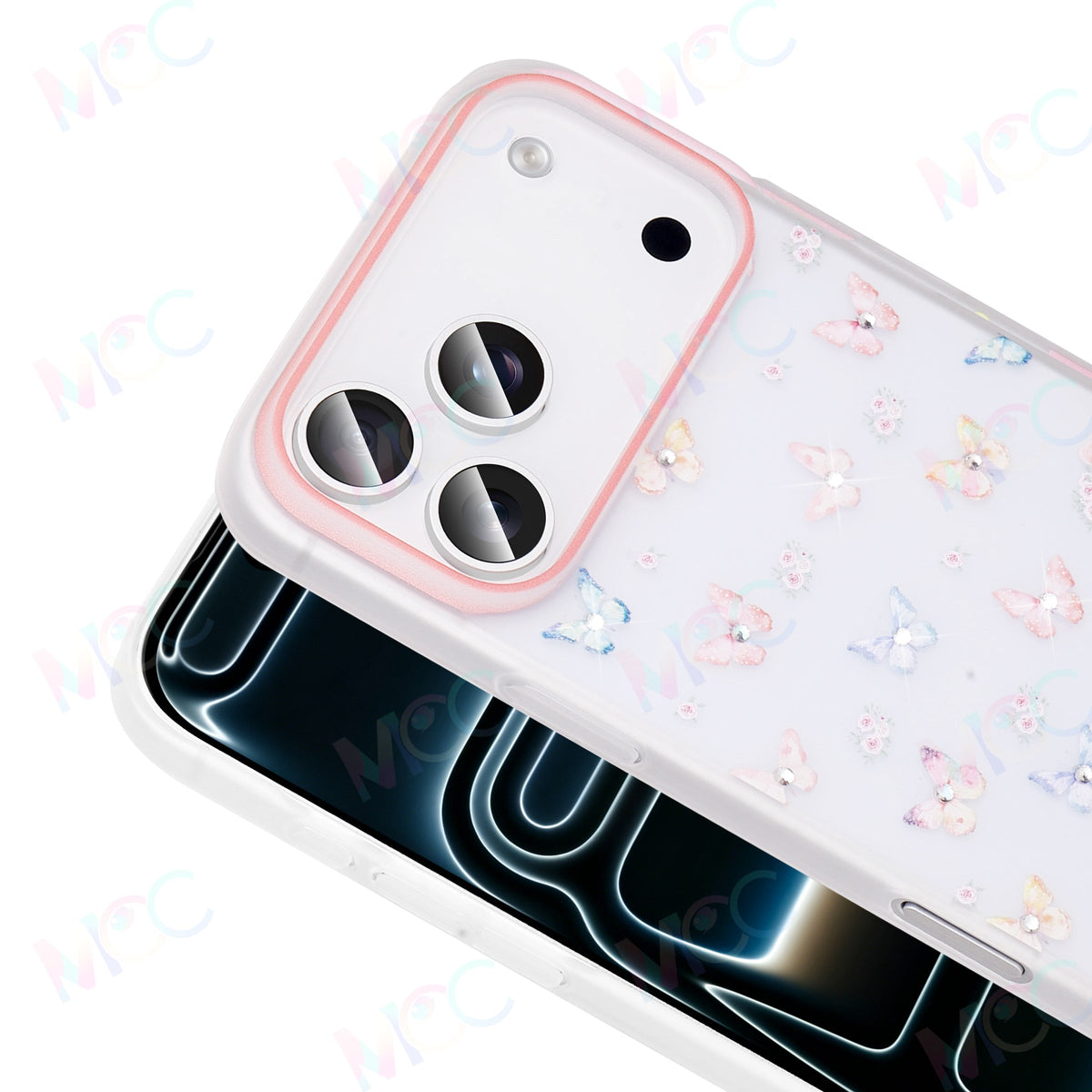 MOPAL Rhinestone Patterned Matte Yaz Silicone Phone Case for Samsung Galaxy S26 Ultra · 7