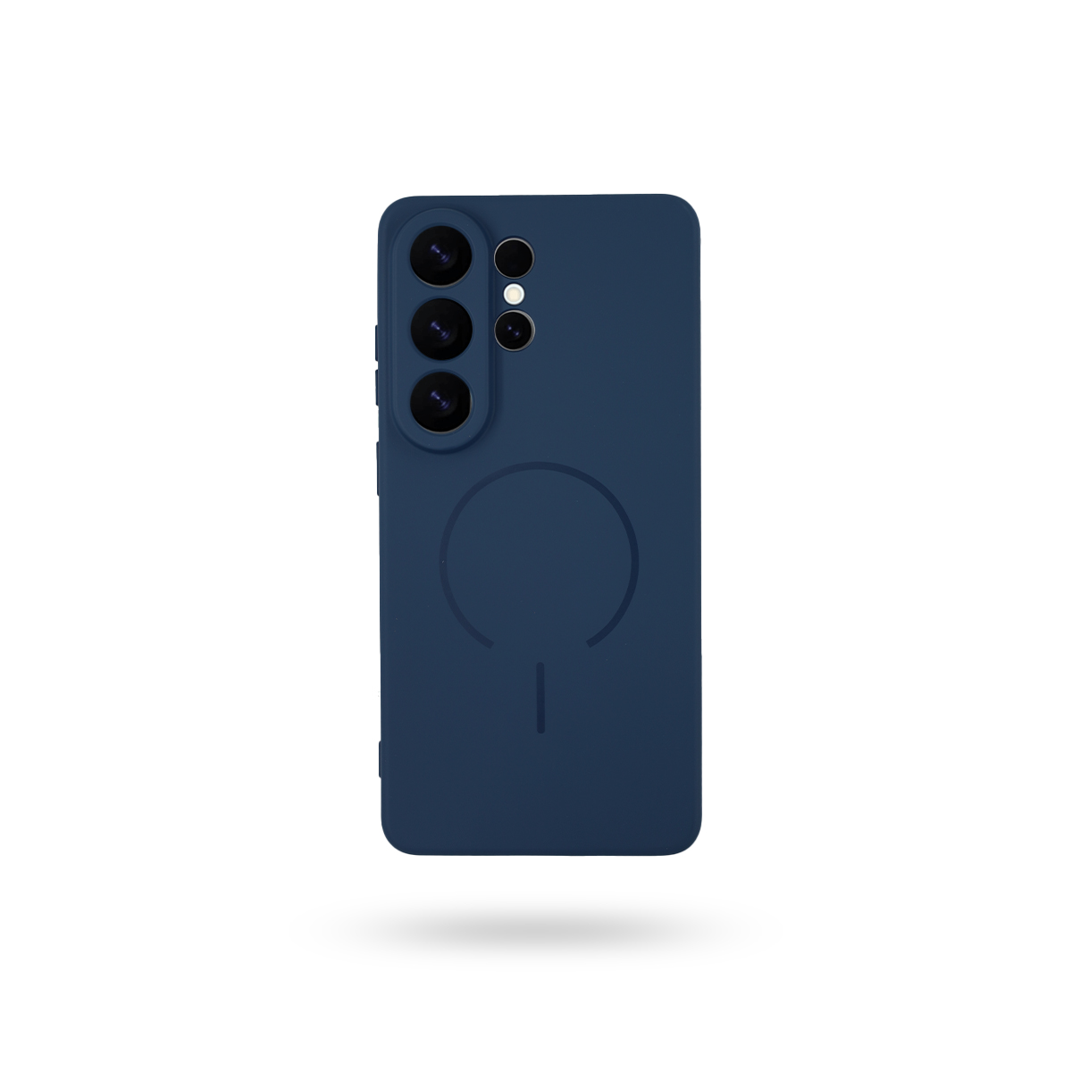 MOPAL MagSafe-Compatible Velvet-Lined Soft Aqua Silicone Case for Samsung Galaxy S26 · 4