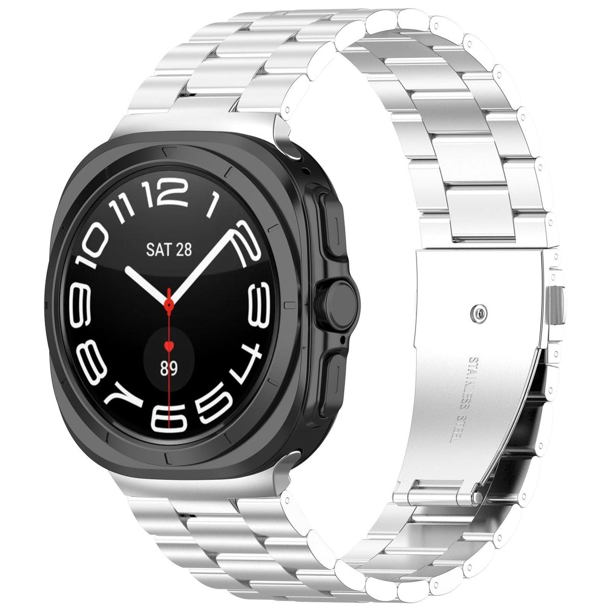 MOPAL Samsung Watch 7 Ultra Compatible 47 mm Metal Watch Band · 3