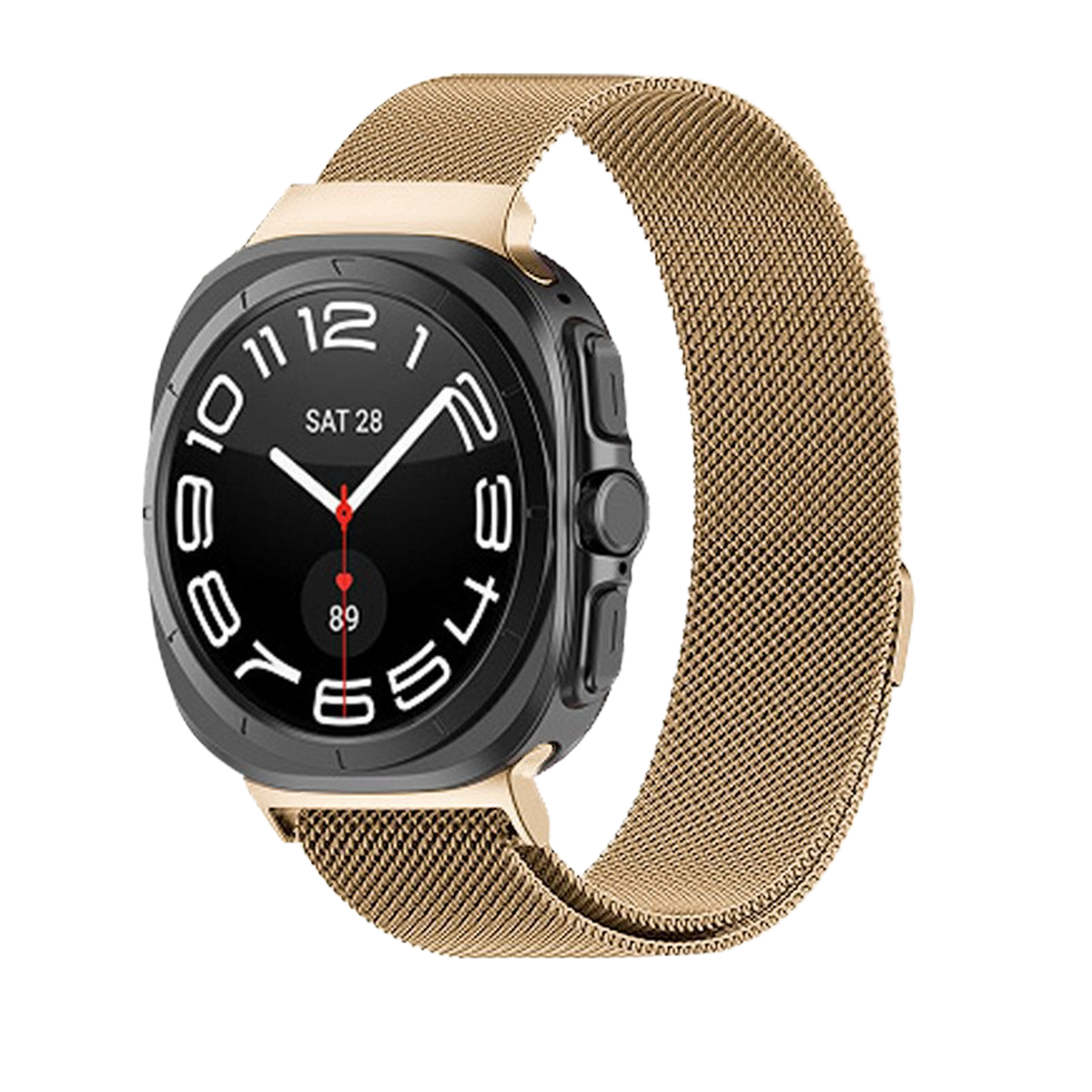 MOPAL Samsung Watch 7 Ultra Compatible 47 mm Metal Iron Watch Band · 3