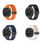 MOPAL Samsung Watch 7 Ultra Compatible 47 mm Holly Silicone Watch Band · 2