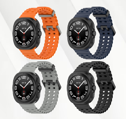 MOPAL Samsung Watch 7 Ultra Compatible 47 mm Felix Silicone Watch Band · 2