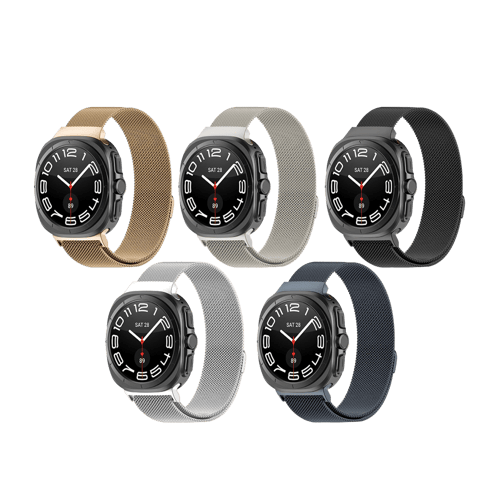 MOPAL Samsung Watch 7 Ultra Compatible 47 mm Metal Iron Watch Band · 1