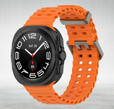 MOPAL Samsung Watch 7 Ultra Compatible 47 mm Felix Silicone Watch Band · 3