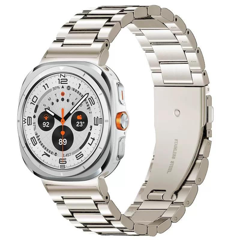 MOPAL Samsung Watch 7 Ultra Compatible 47 mm Metal Watch Band · 4