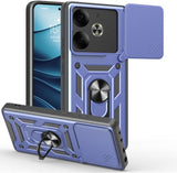 MOPAL Tecno Pova 6 Stand Sliding Shock-Resistant Slide Silicone Case · 1