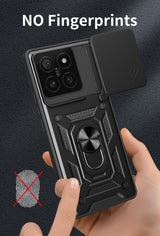 MOPAL Xiaomi Mi 14T Stand Sliding Shock-Resistant Slide Silicone Case · 6