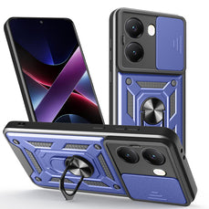 MOPAL Xiaomi Poco X7 Pro Stand Sliding Shock-Resistant Slide Silicone Case · 1