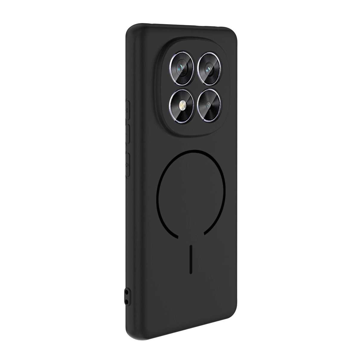 MOPAL Xiaomi Redmi 13C MagSafe-Compatible Velvet-Lined Soft Aqua Silicone Case · 2