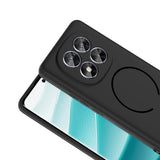 MOPAL Xiaomi Redmi 13C MagSafe-Compatible Velvet-Lined Soft Aqua Silicone Case · 4