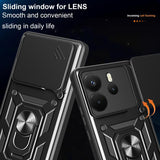 MOPAL Xiaomi Redmi 14C Stand Sliding Shock-Resistant Slide Silicone Case · 7