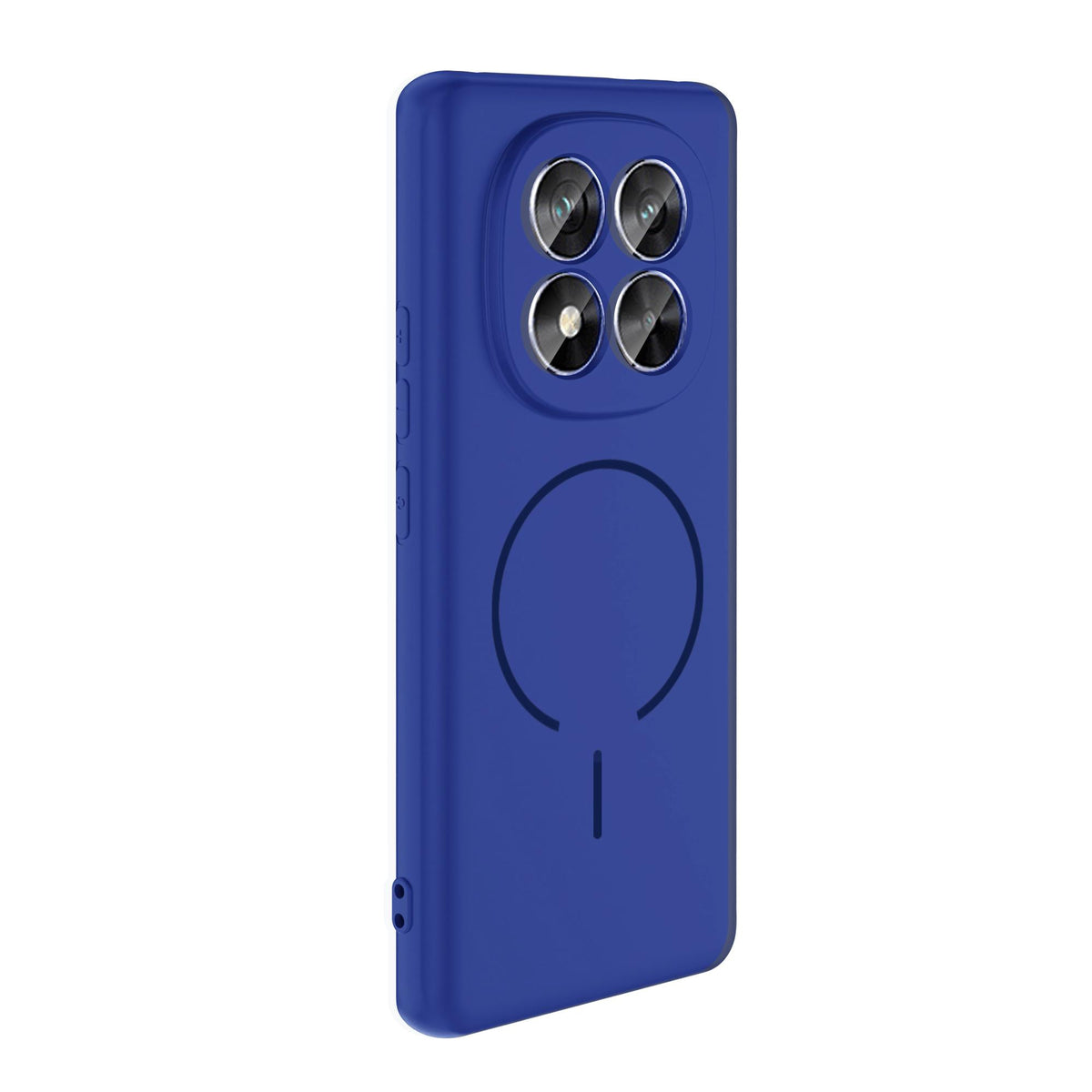 MOPAL Xiaomi Redmi Note 11 Pro MagSafe-Compatible Velvet-Lined Soft Aqua Silicone Case · 3