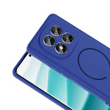 MOPAL Xiaomi Redmi Note 11 Pro MagSafe-Compatible Velvet-Lined Soft Aqua Silicone Case · 4