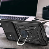 MOPAL Xiaomi Redmi Note 12 4G Stand Sliding Shock-Resistant Slide Silicone Case · 3