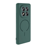 MOPAL Xiaomi Redmi Note 13 Pro Plus MagSafe-Compatible Velvet-Lined Soft Aqua Silicone Case · 2
