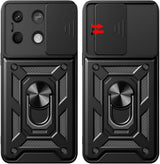 MOPAL Xiaomi Redmi Note 13C 4G Stand Sliding Shock-Resistant Slide Silicone Case · 4