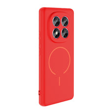 MOPAL Xiaomi Redmi Note 14 4G MagSafe-Compatible Velvet-Lined Soft Aqua Silicone Case · 1