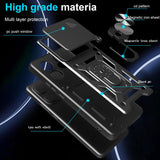 MOPAL Xiaomi Redmi Note 14 4G Stand Sliding Shock-Resistant Slide Silicone Case · 8