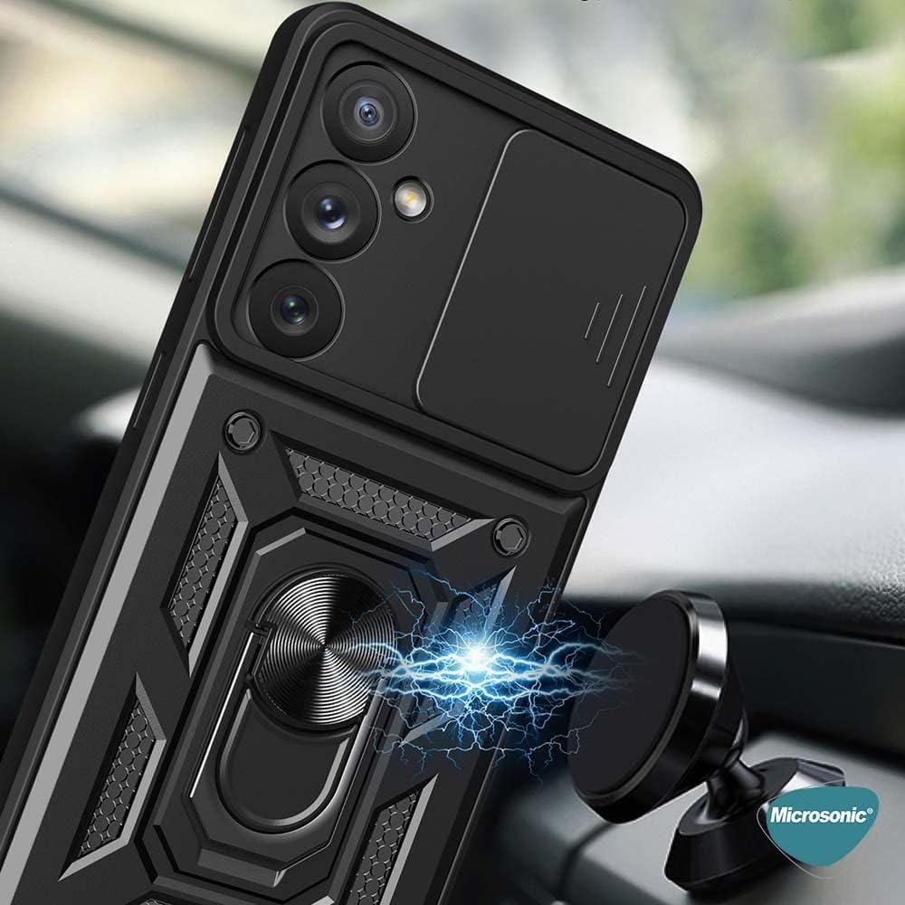 MOPAL Xiaomi Redmi Note 14 Pro 5G Stand Sliding Shock-Resistant Slide Silicone Case · 4