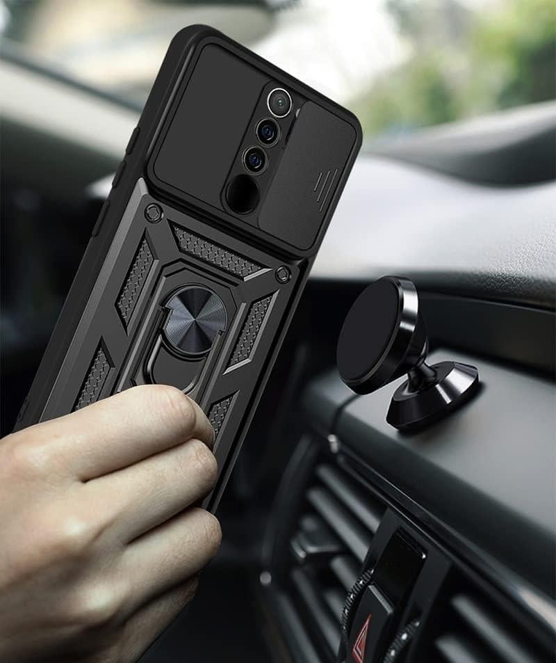 MOPAL Xiaomi Redmi Note 8 Pro Stand Sliding Shock-Resistant Slide Silicone Case · 3