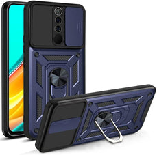 MOPAL Xiaomi Redmi Note 8 Pro Stand Sliding Shock-Resistant Slide Silicone Case · 1