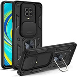 MOPAL Xiaomi Redmi Note 9 Stand Sliding Shock-Resistant Slide Silicone Case · 2
