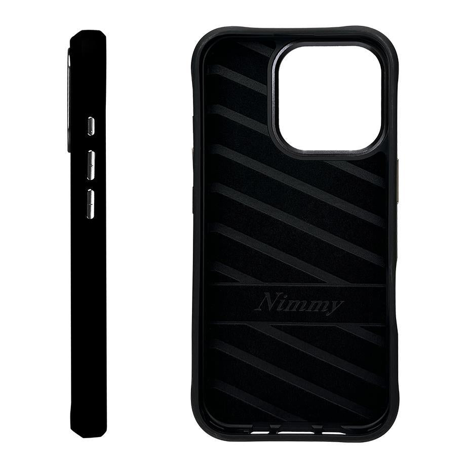 NIMMY · 3D Embroidered Gözlük and Fermuarlı Dog Silicone Case for iPhone 14 Pro Max · 3