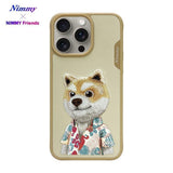 NIMMY · 3D Embroidered Kıyafetli Shiba Inu Dog Design Silicone Case for iPhone 14 Pro Max · 1
