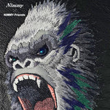 NIMMY · 3D Faux Leather Üstüne Embroidered King Kong Patterned Case 2.0 for iPhone 14 Pro Max · 2