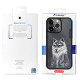 NIMMY · Faux Leather Üstüne Embroidered Kıyafetli Kurt Patterned Case for iPhone 14 Pro Max · 5