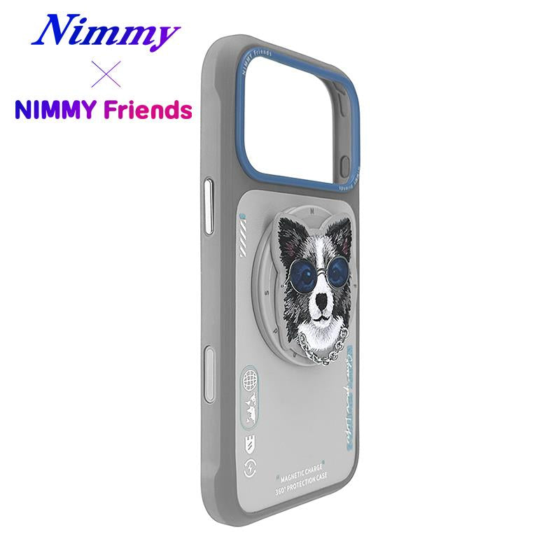 NIMMY 3D Pop Socket Aparatlı 3D Gözlük Zincir Dog Detail Cool Cute 2.0 Case for iPhone 17 Pro / iPhone 18 Pro · 6