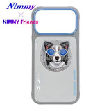 NIMMY 3D Pop Socket Aparatlı 3D Gözlük Zincir Dog Detail Cool Cute 2.0 Case for iPhone 17 Pro / iPhone 18 Pro · 1