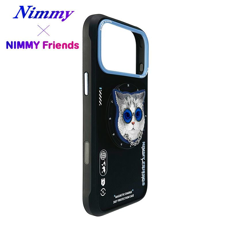 NIMMY 3D Pop Socket Aparatlı 3D Gözlük Zincir Cat Detail Cool Cute 2.0 Case for iPhone 17 Pro / iPhone 18 Pro · 6