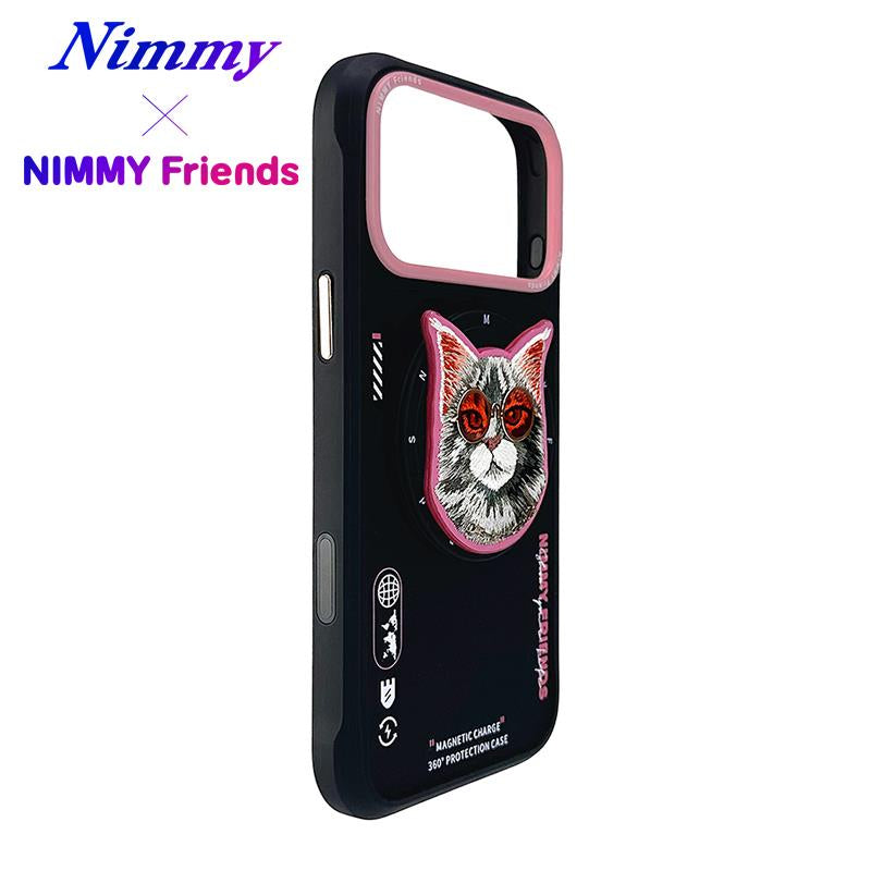 NIMMY MagSafe-Compatible 3D Pop Socket Aparatlı 3D Gözlüklü Cat Detail Cool Cute 2.0 Case for iPhone 17 Pro / iPhone 18 Pro · 6