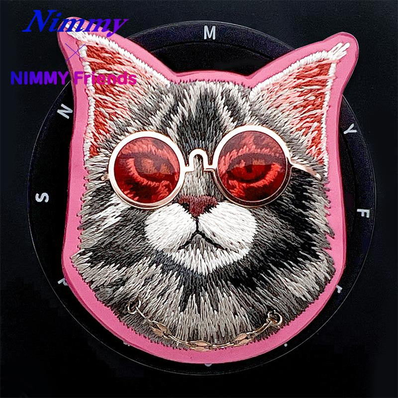 NIMMY 3D Pop Socket Aparatlı 3D Gözlüklü Cat Detail Cool Cute 2.0 Case for iPhone 17 Pro Max / iPhone 18 Pro Max · 2