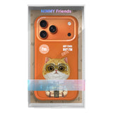 NIMMY Embroidery Fermuar and Gözlüklü Catli Cool Cute Turuncu Phone Case for iPhone 17 Pro / iPhone 18 Pro · 7