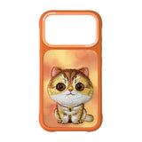 NIMMY Embroidered Turuncu Cat New Big Eye Cute Pets 2.0 Phone Case for iPhone 17 Pro / iPhone 18 Pro · 1