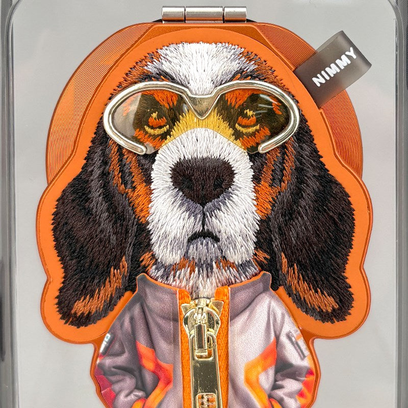 NIMMY Case MagSafe-Compatible Embroidered Köpek Stand Fermuar Detaylı Nimmy Phone Case for iPhone 18 Pro · 3