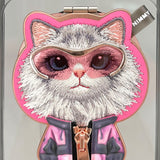 NIMMY Case MagSafe-Compatible Kedi Nakış Stand Fermuar Detaylı Nimmy Phone Case for iPhone 18 Pro · 3