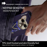 NIMMY iPhone 13 Pro · 3D Embroidered Dog Figürlü Gözlük and Zincir Detail Cool Glasses Case · 5