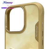 NIMMY iPhone 14 Pro · Kumaş Üstüne 3D Embroidered and Eye Detail Case · 3