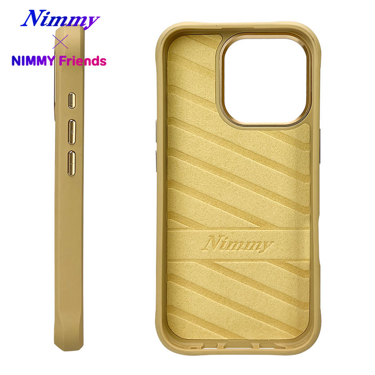 NIMMY iPhone 14 Pro · Kumaş Üstüne 3D Embroidered and Eye Detail Case · 2
