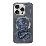 NIMMY · MagSafe-Compatible 3D Embroidered Mavi Dragon Patterned Case for iPhone 15 · 1