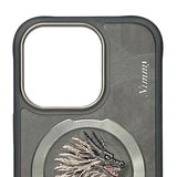 NIMMY · MagSafe-Compatible 3D Embroidered Golden Dragon Case for iPhone 15 Pro · 2