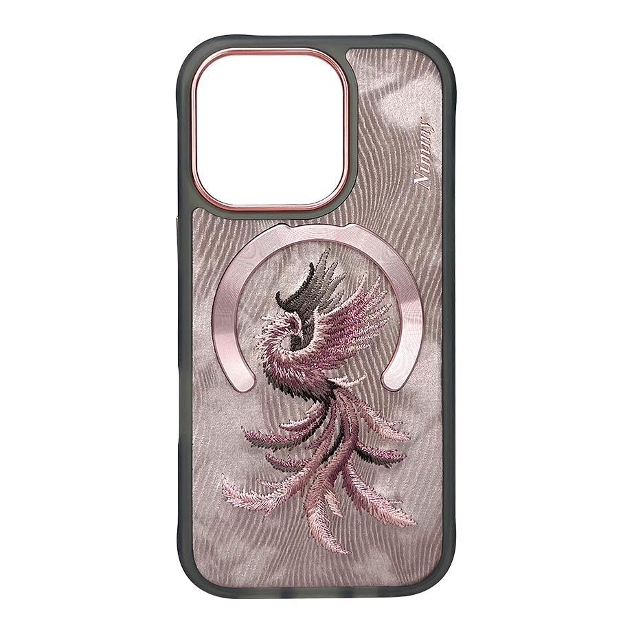 NIMMY · MagSafe-Compatible 3D Embroidered Anka Kuşu Patterned Case for iPhone 15 Pro · 2