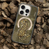 NIMMY · MagSafe-Compatible 3D Embroidered Leopard Case for iPhone 15 Pro · 7