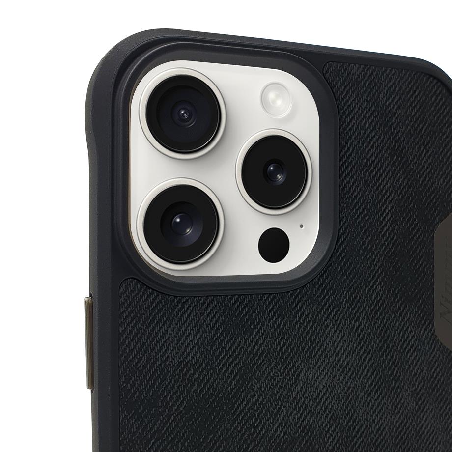 NIMMY · 3D Embroidered Eye Detail Panda Design Silicone Case for iPhone 15 Pro · 6